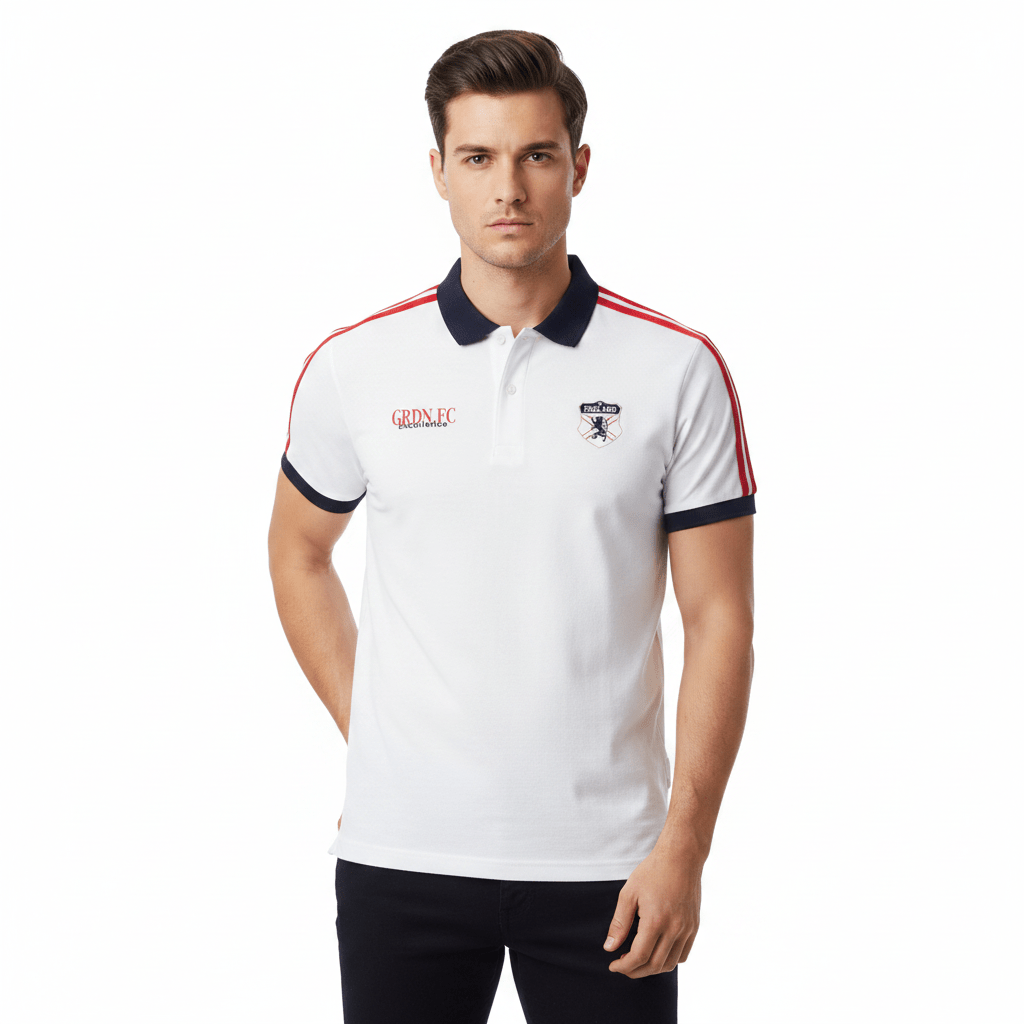 Giordano Men Slim Cotton Lycra World Cup Polo - first_variant_option_2 Premium Polo for Giordano