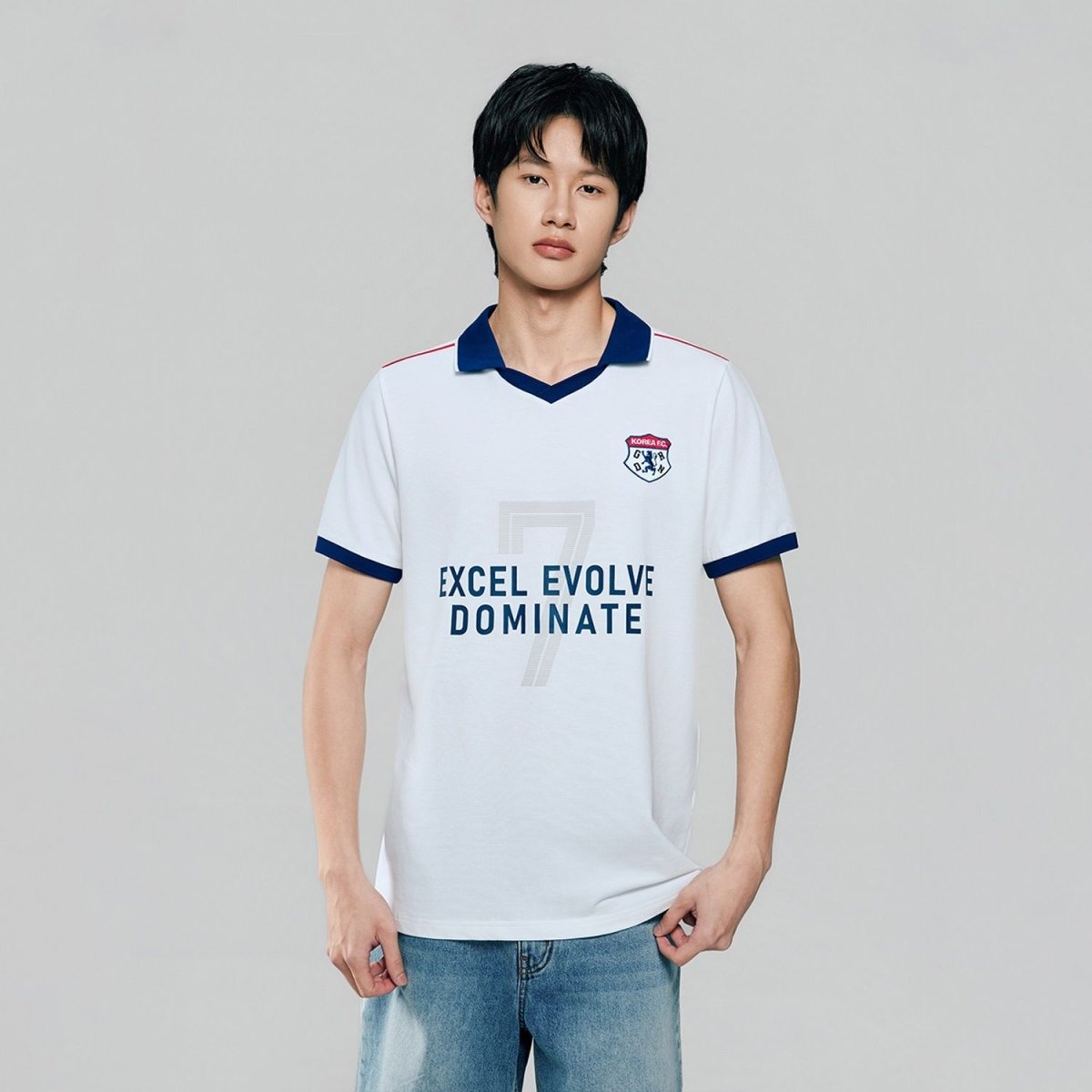 Giordano Men Slim Cotton Lycra World Cup Polo - first_variant_option_2 Premium Polo for Giordano