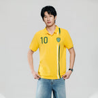 Giordano Men Slim Cotton Lycra World Cup Polo - first_variant_option_2 Premium Polo for Giordano