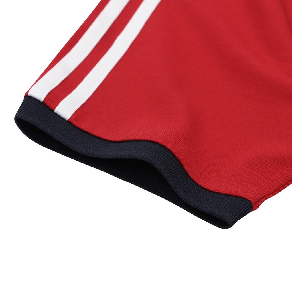 Giordano Men Slim Cotton Lycra World Cup Red Polo - first_variant_option_2 Premium Polo for Giordano