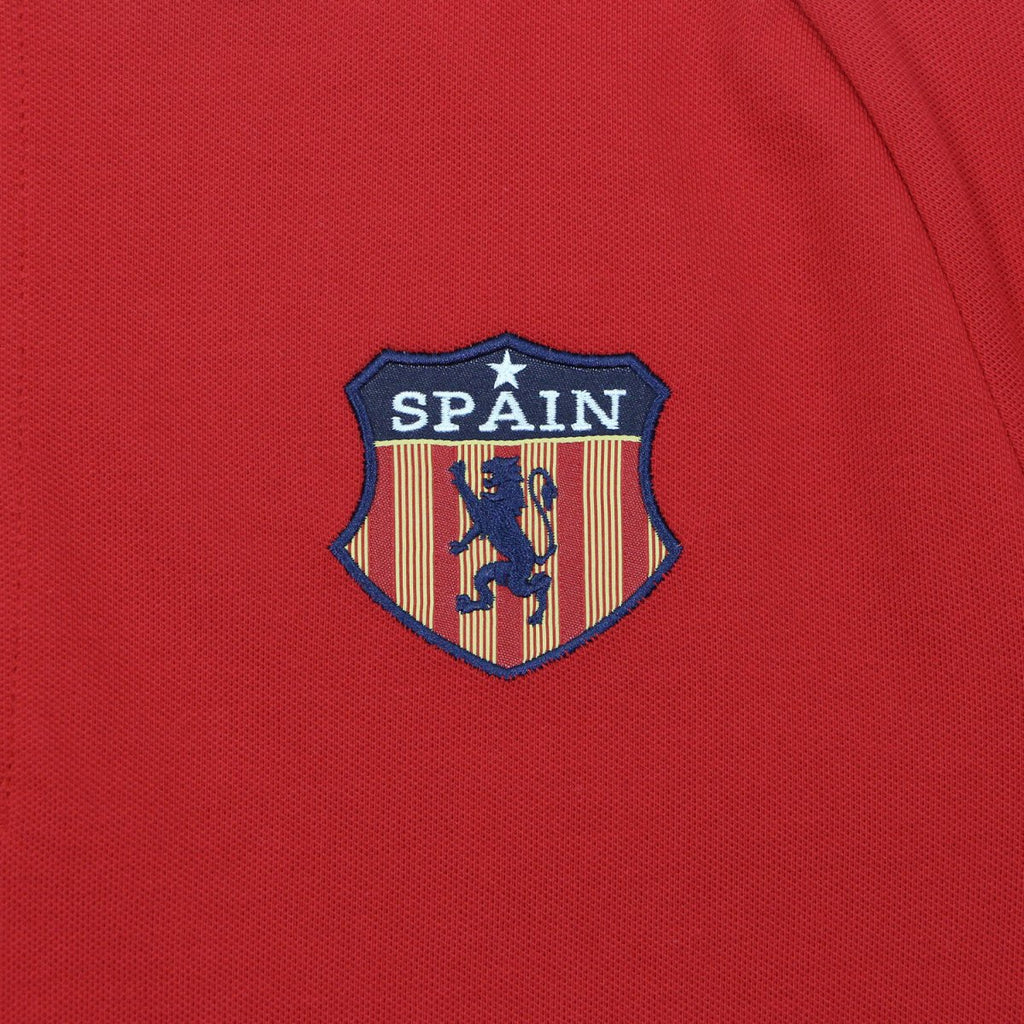 Giordano Men Slim Cotton Lycra World Cup Red Polo - first_variant_option_2 Premium Polo for Giordano