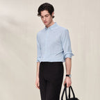 Giordano Men Slim Cotton Lyocell Shirt - first_variant_option_2 Premium Shirts for Giordano