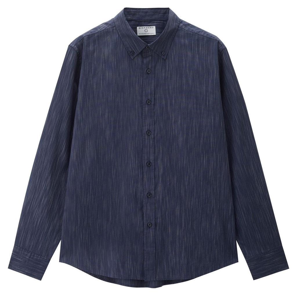Giordano Men Slim Cotton Lyocell Shirt - first_variant_option_2 Premium Shirts for Giordano
