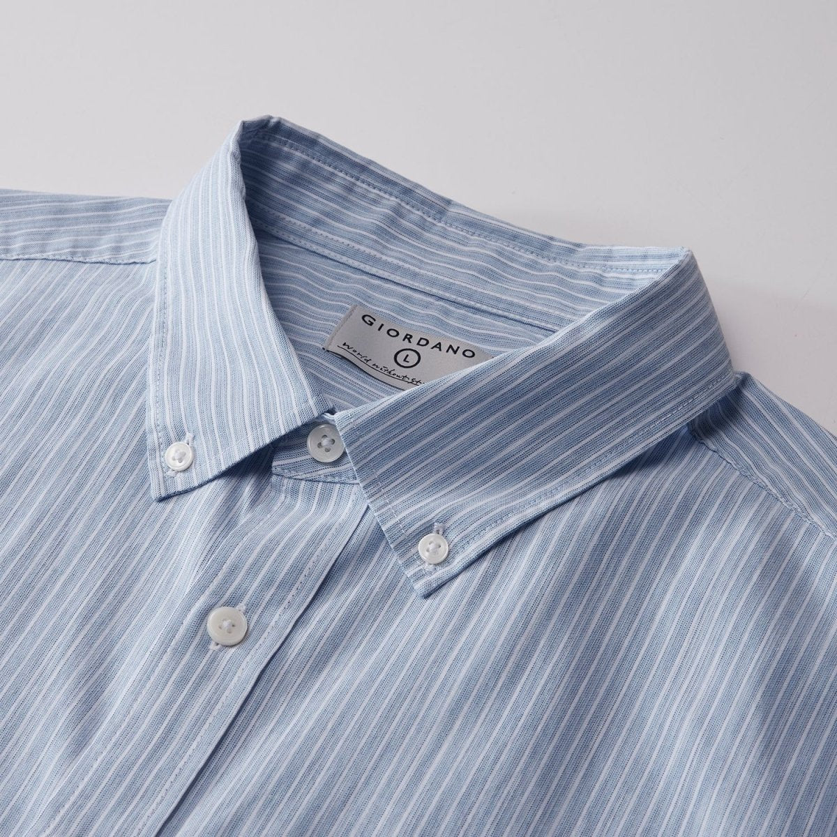 Giordano Men Slim Cotton Lyocell Shirt - first_variant_option_2 Premium Shirts for Giordano