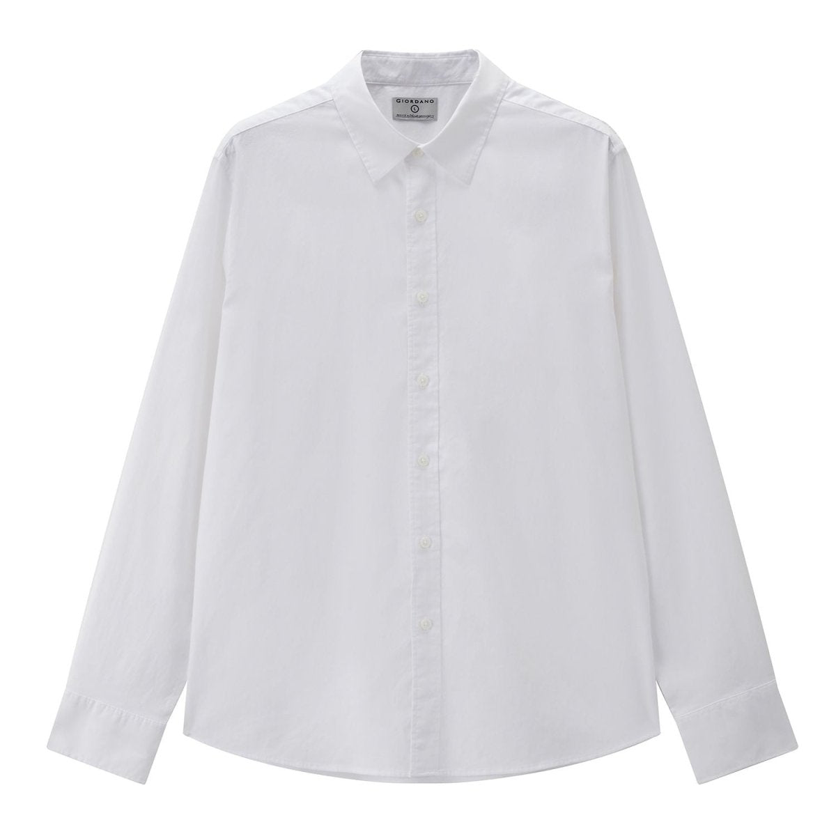 Giordano Men Slim Cotton Lyocell Shirt - first_variant_option_2 Premium Shirts for Giordano