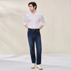 Giordano Men Slim Cotton Lyocell Shirt - first_variant_option_2 Premium Shirts for Giordano