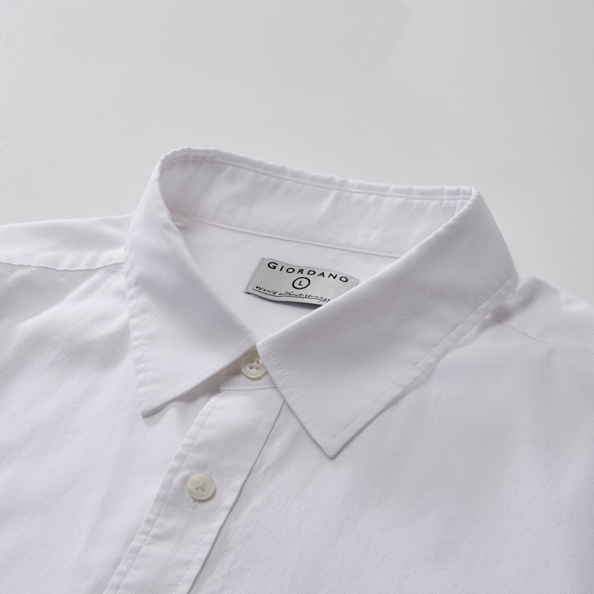 Giordano Men Slim Cotton Lyocell Shirt - first_variant_option_2 Premium Shirts for Giordano