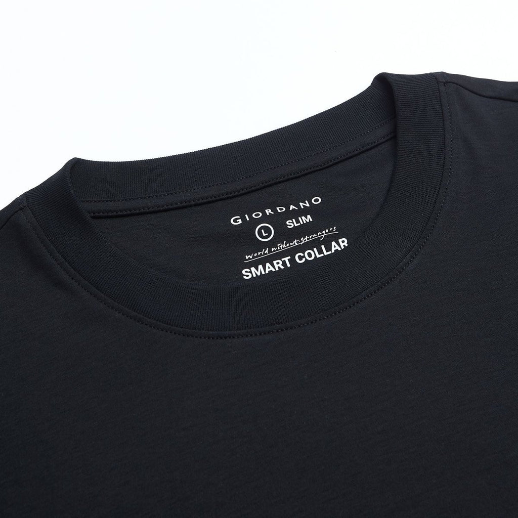 Giordano Men Slim Cotton Modal Silk Premium Tee - first_variant_option_2 Premium Tee for Giordano