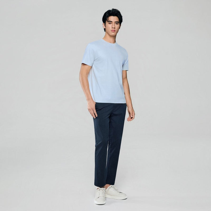Giordano Men Slim Cotton Modal Silk Premium Tee - first_variant_option_2 Premium Tee for Giordano