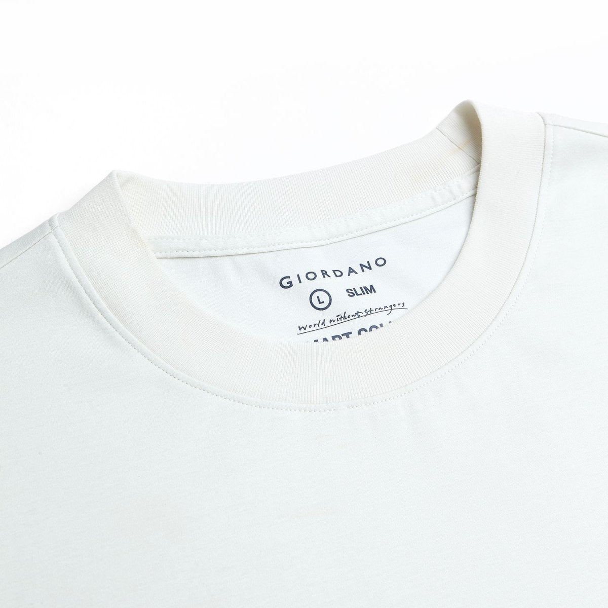Giordano Men Slim Cotton Modal Silk Premium Tee - first_variant_option_2 Premium Tee for Giordano
