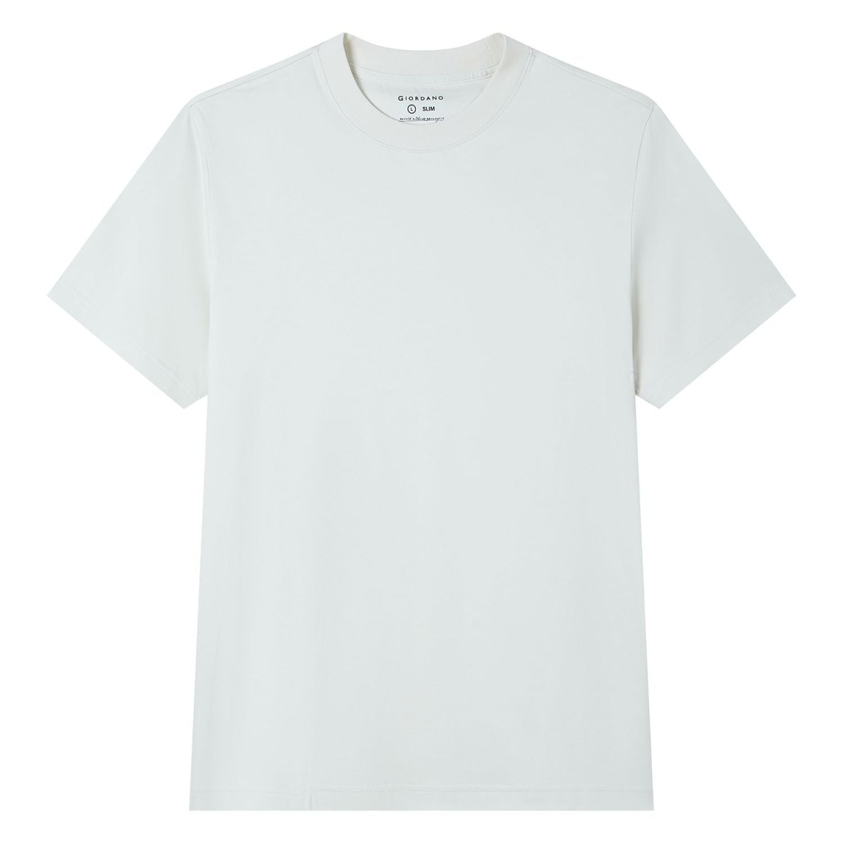 Giordano Men Slim Cotton Modal Silk Premium Tee - first_variant_option_2 Premium Tee for Giordano