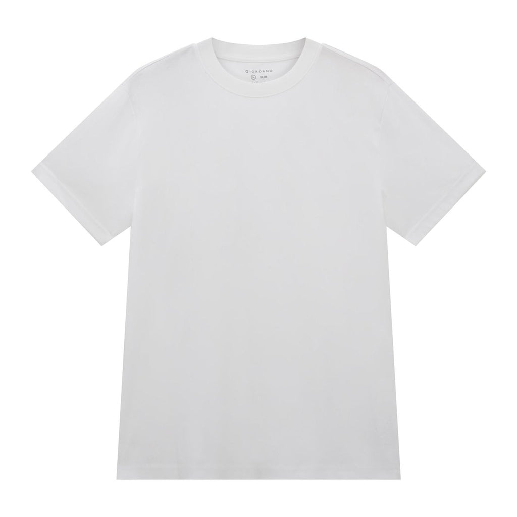 Giordano Men Slim Cotton Modal Silk Premium Tee - first_variant_option_2 Premium Tee for Giordano