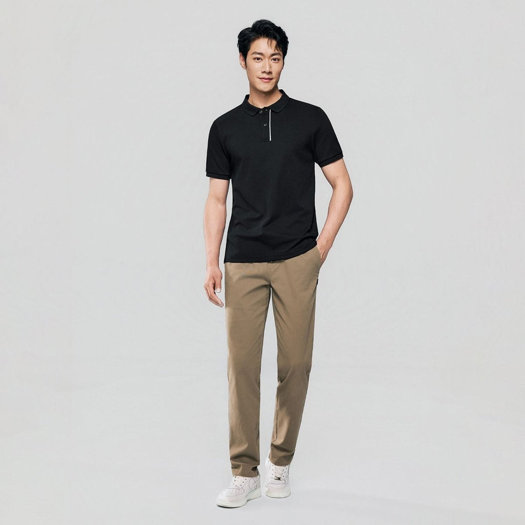 Giordano Men Slim Cotton Nylon Pique Polo - Premium Polo