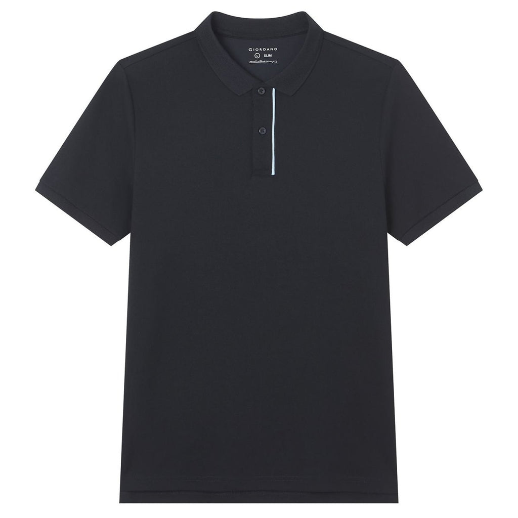 Giordano Men Slim Cotton Nylon Pique Polo - Premium Polo