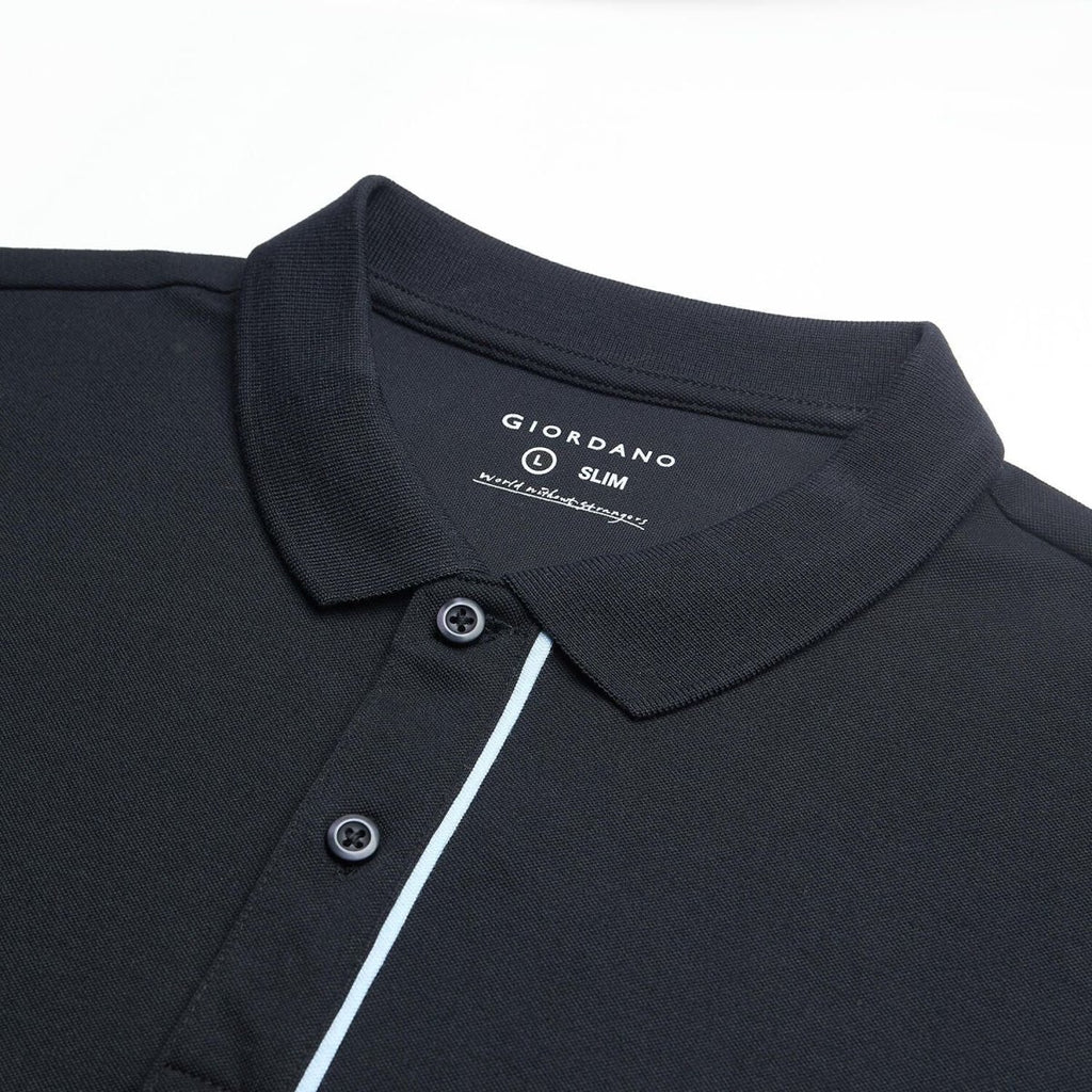 Giordano Men Slim Cotton Nylon Pique Polo - Premium Polo