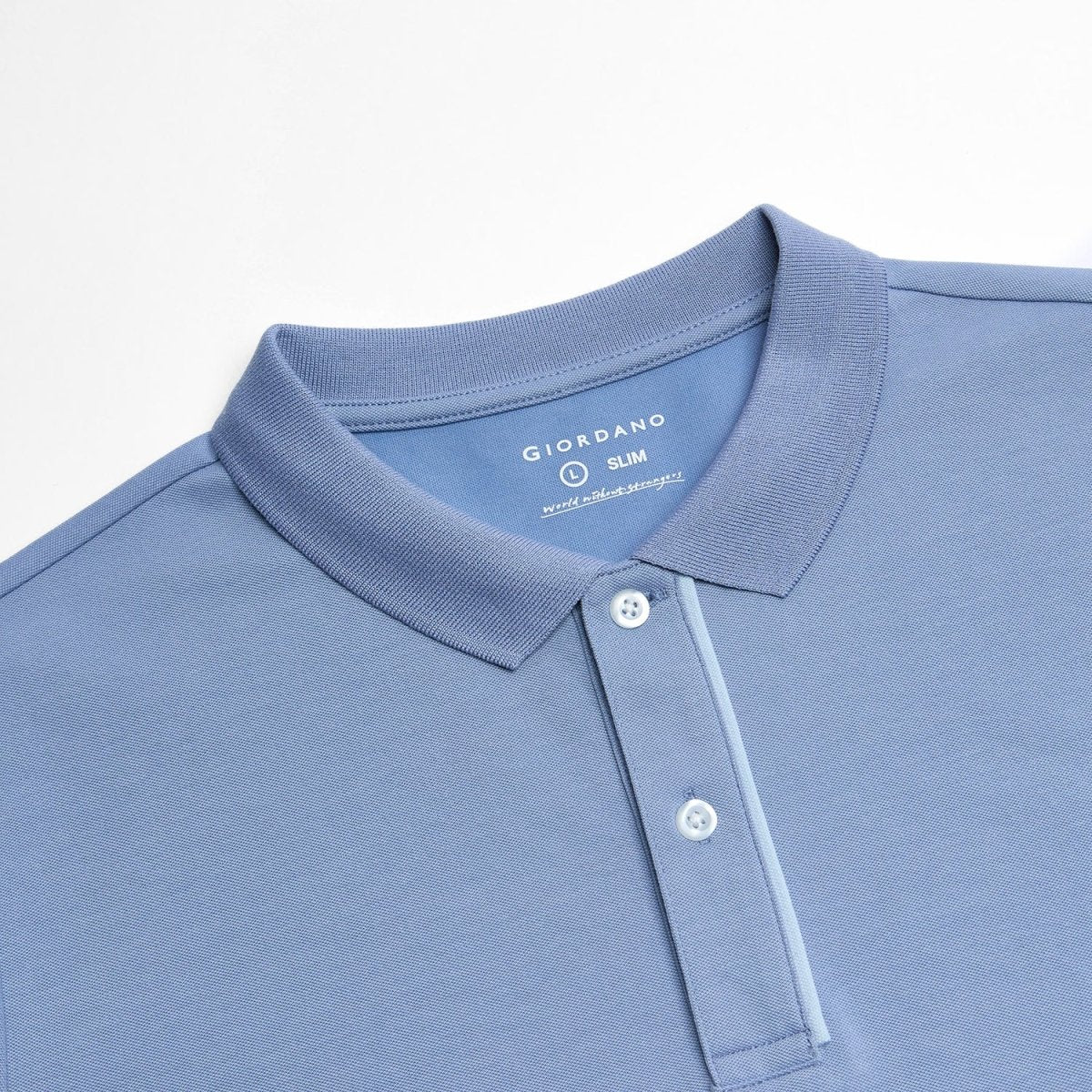 Giordano Men Slim Cotton Nylon Pique Polo - Premium Polo