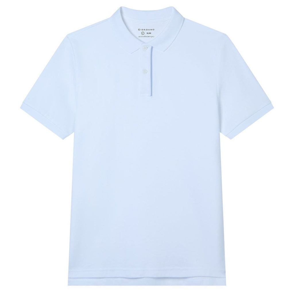 Giordano Men Slim Cotton Nylon Pique Polo - Premium Polo