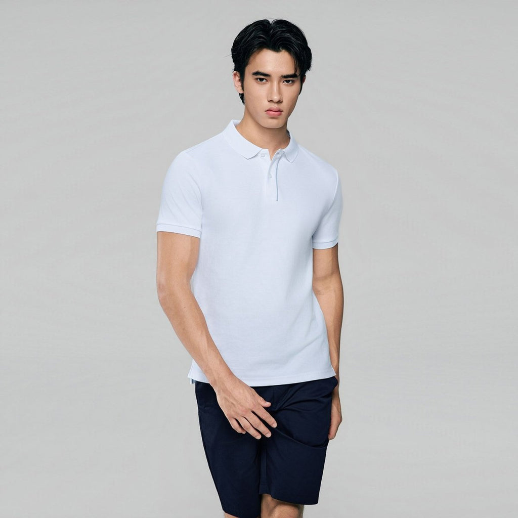 Giordano Men Slim Cotton Nylon Pique Polo - Premium Polo
