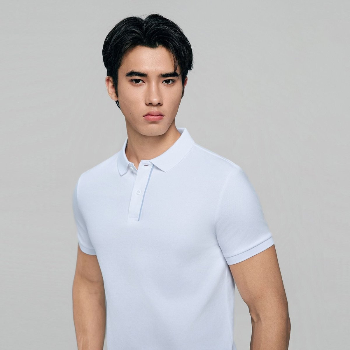 Giordano Men Slim Cotton Nylon Pique Polo - Premium Polo
