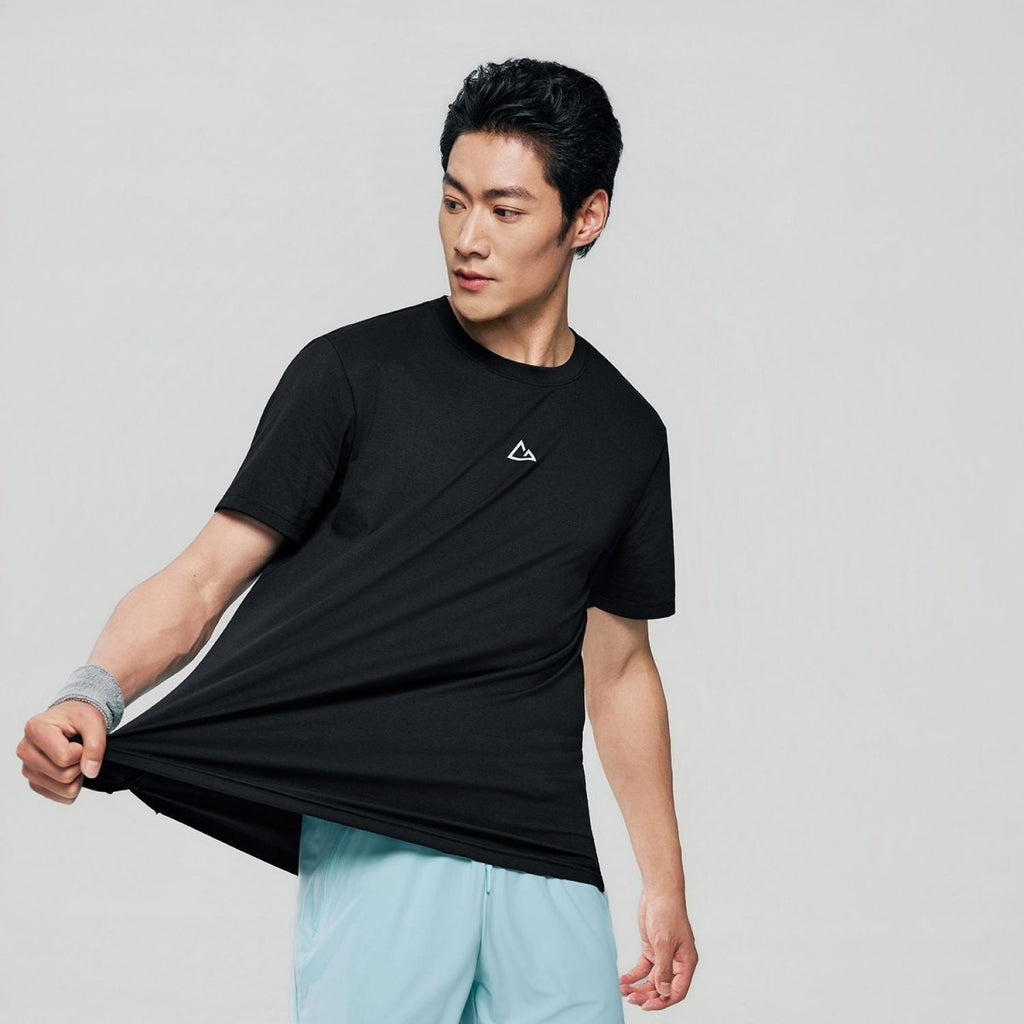 Giordano Men Slim Cotton Nylon Stretch G-Motion Tee - Premium Tee