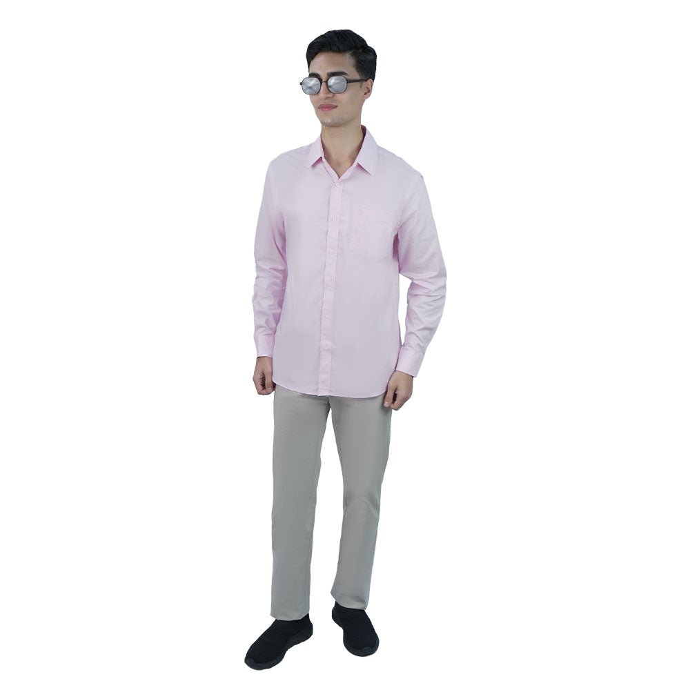 Giordano Men Slim Cotton Oxford Shirt - Premium Shirts