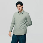Giordano Men Slim Easy Care Modal Stretch Shirt - Premium Shirts