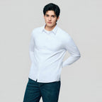 Giordano Men Slim Easy Care Modal Stretch Shirt - Premium Shirts