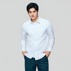 Giordano Men Slim Easy Care Modal Stretch Shirt - Premium Shirts