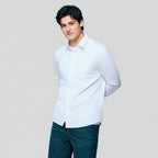 Giordano Men Slim Easy Care Modal Stretch Shirt - Premium Shirts