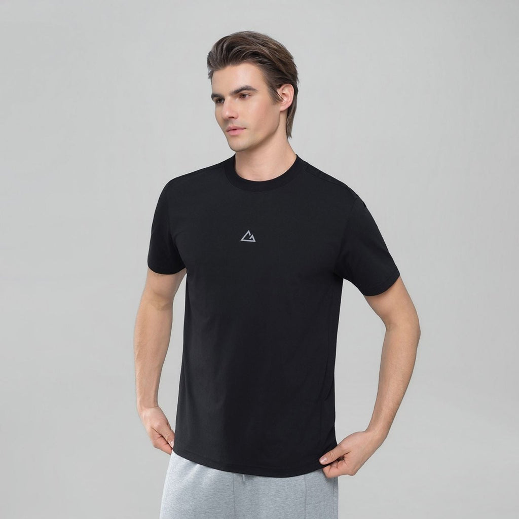 Giordano Men Slim G-Motion Quick Dry Crew Tee - Premium Tee