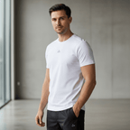 Giordano Men Slim G-Motion Quick Dry Crew Tee - Premium Tee