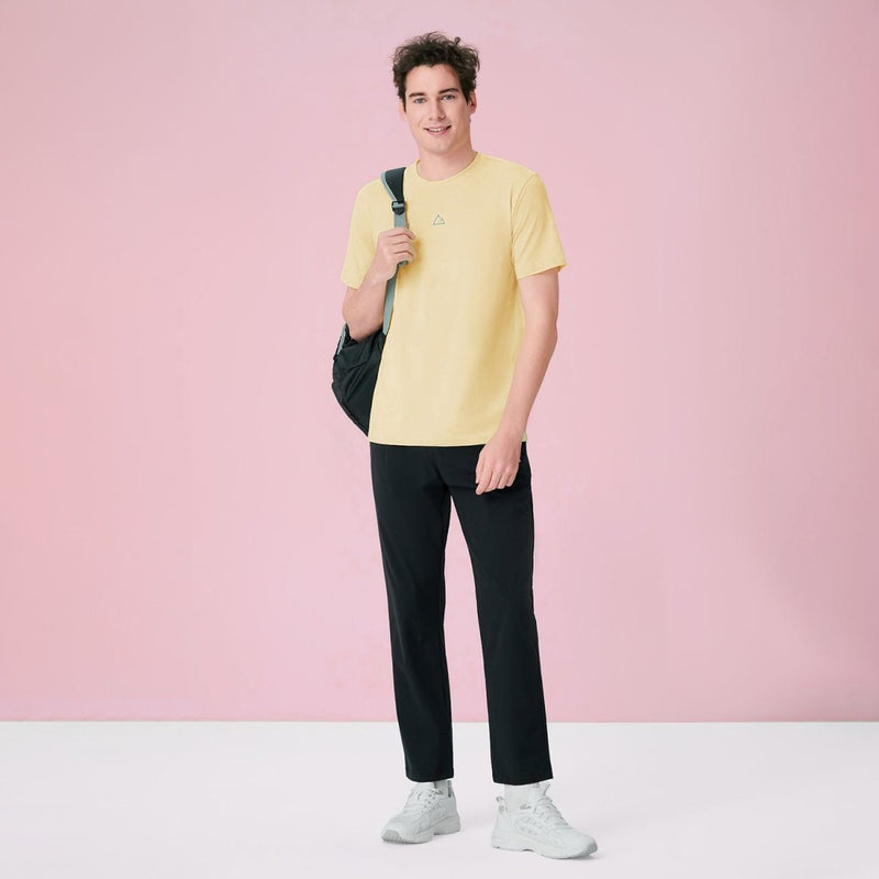Giordano Men Slim G-Motion Quick Dry Crew Tee - Premium Tee