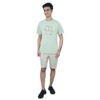 Giordano Men Slim Heritage Branding Cotton Print Tee - Premium Print Tee