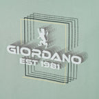 Giordano Men Slim Heritage Branding Cotton Print Tee - Premium Print Tee