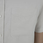 Giordano Men Slim Linen Blend Short Sleeve Shirt - Premium Shirts