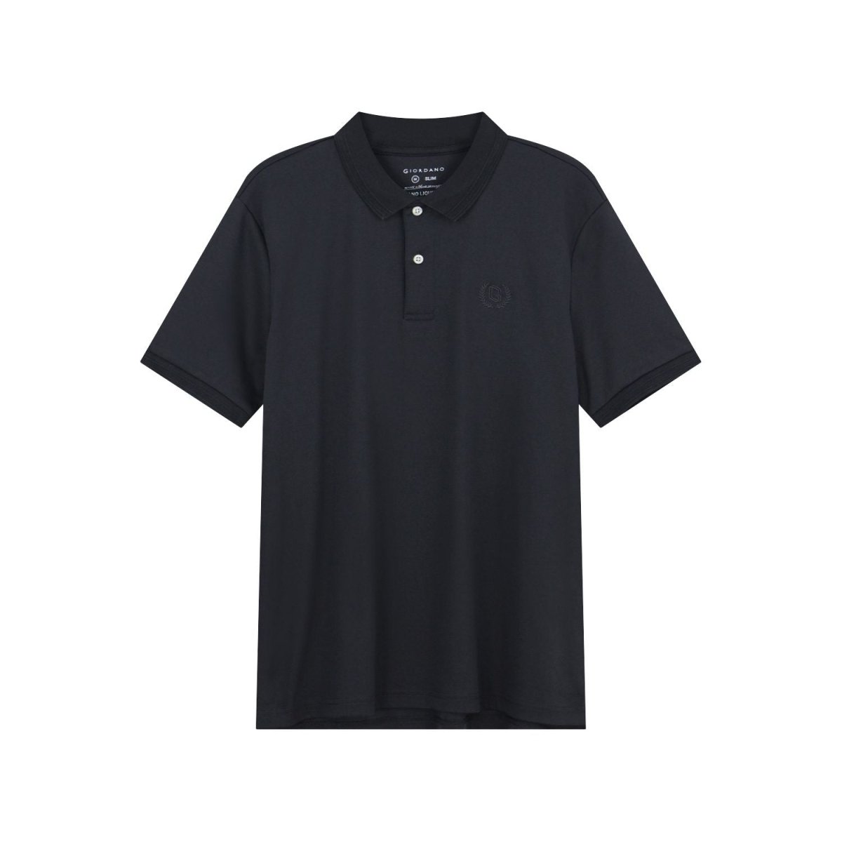 Giordano Men Slim Liquid Ammonia Cotton Polo Shirt - Premium Polo