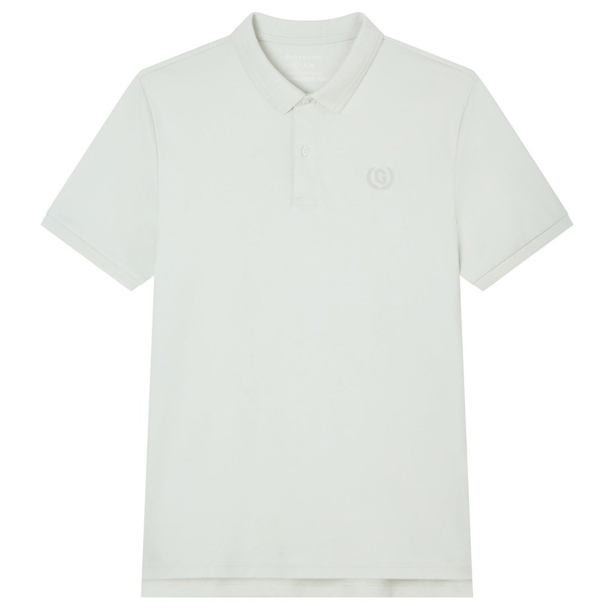 Giordano Men Slim Liquid Ammonia Cotton Polo Shirt - Premium Polo