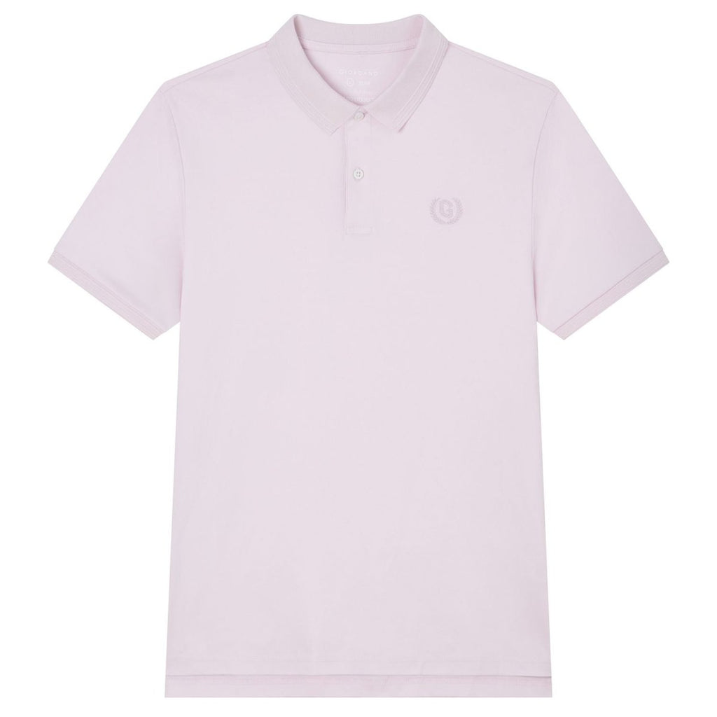 Giordano Men Slim Liquid Ammonia Cotton Polo Shirt - Premium Polo