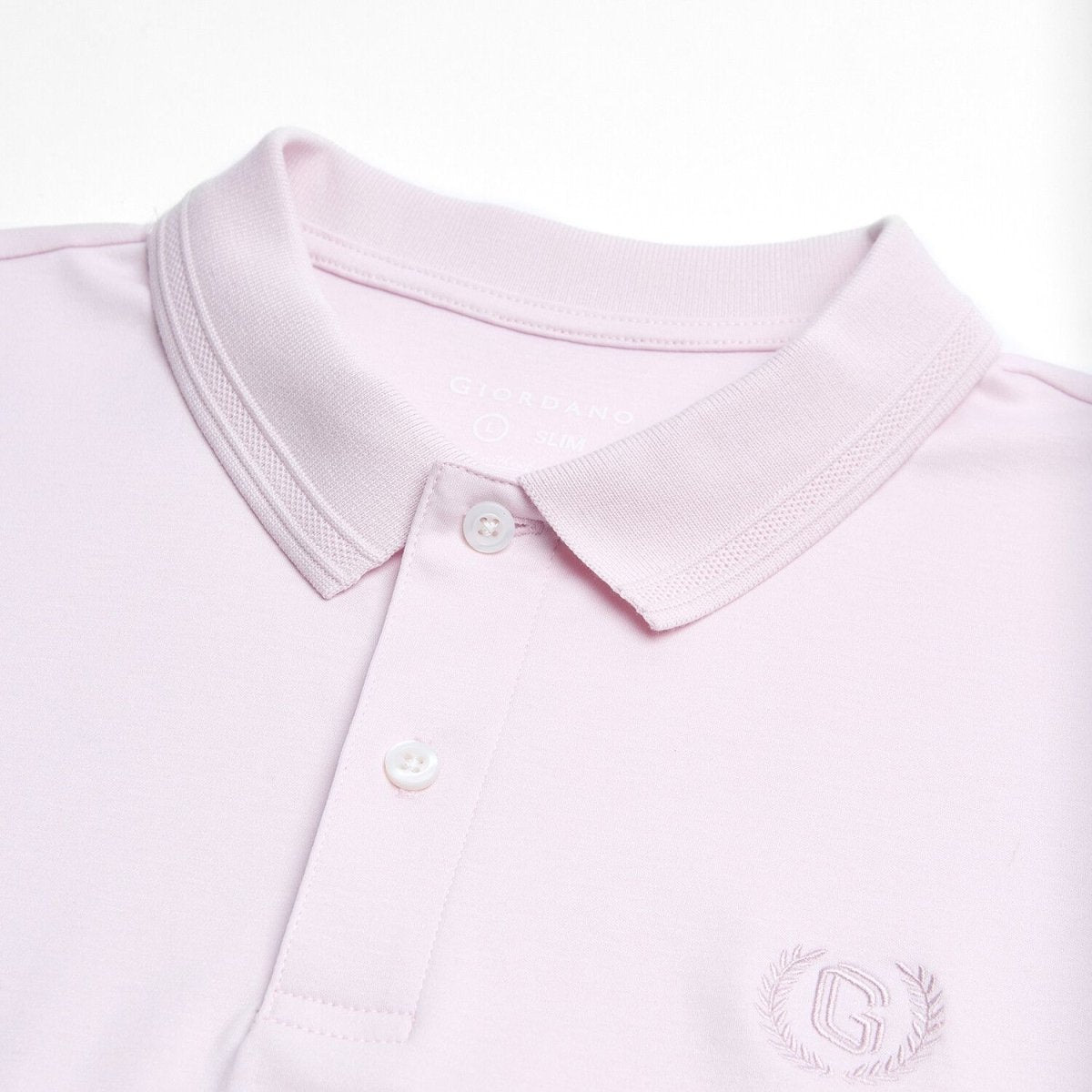 Giordano Men Slim Liquid Ammonia Cotton Polo Shirt - Premium Polo