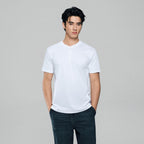 Giordano Men Slim Liquid Touch Cotton Henley Tee - Premium Tee