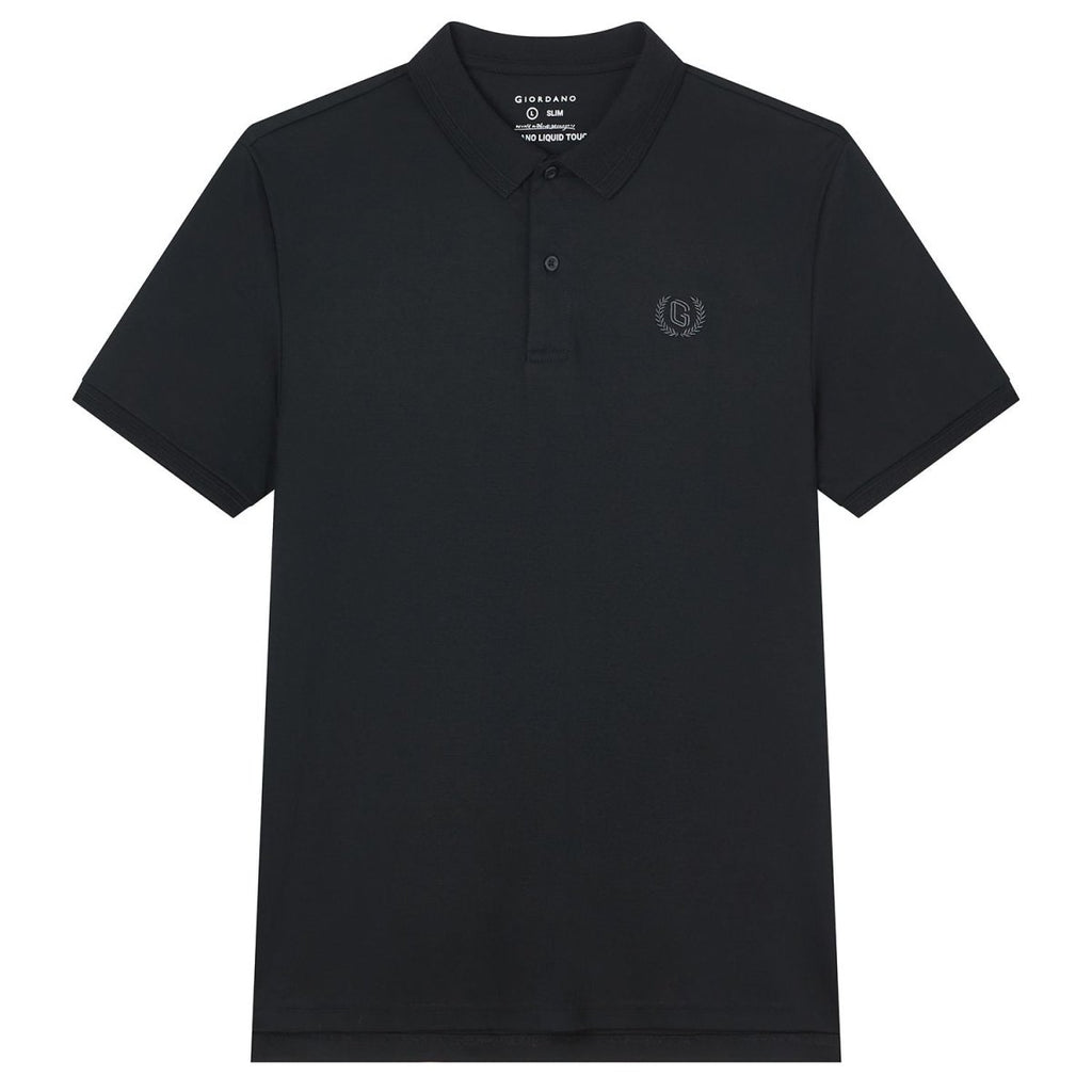Giordano Men Slim Liquid Touch Cotton Polo Shirt - Premium Polo