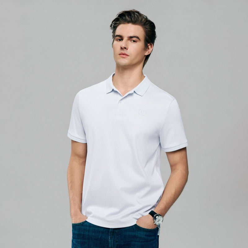 Giordano Men Slim Liquid Touch Cotton Polo Shirt - Premium Polo