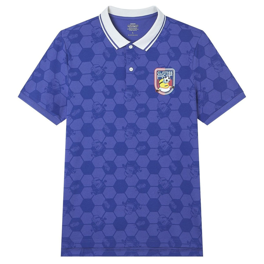 Giordano Men Slim Minions World Cup Pique Polo - Premium Polo