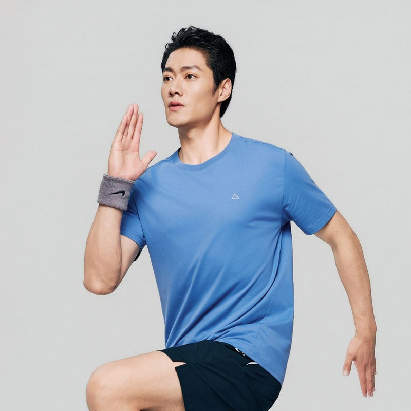 Giordano Men Slim Quick Dry G - Motion Jersey Tee - first_variant_option_2 Premium Tee for Giordano