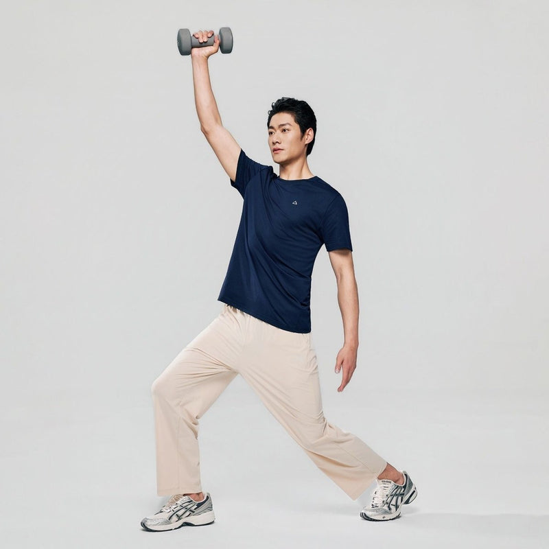 Giordano Men Slim Quick Dry G - Motion Jersey Tee - first_variant_option_2 Premium Tee for Giordano