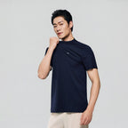 Giordano Men Slim Quick Dry G - Motion Jersey Tee - first_variant_option_2 Premium Tee for Giordano
