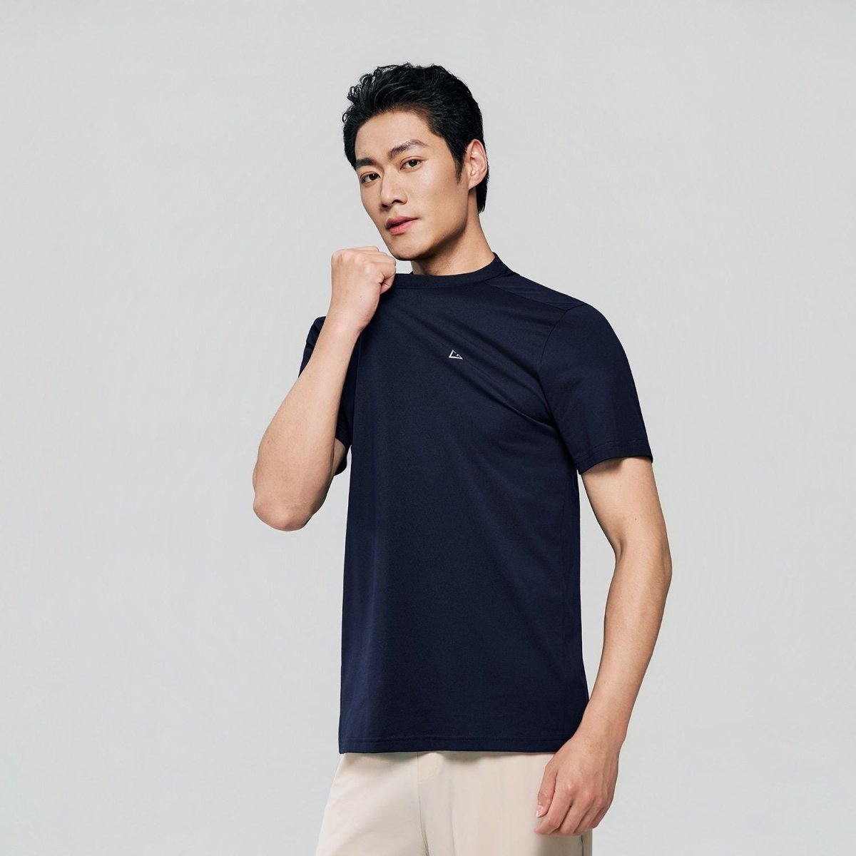 Giordano Men Slim Quick Dry G - Motion Jersey Tee - first_variant_option_2 Premium Tee for Giordano