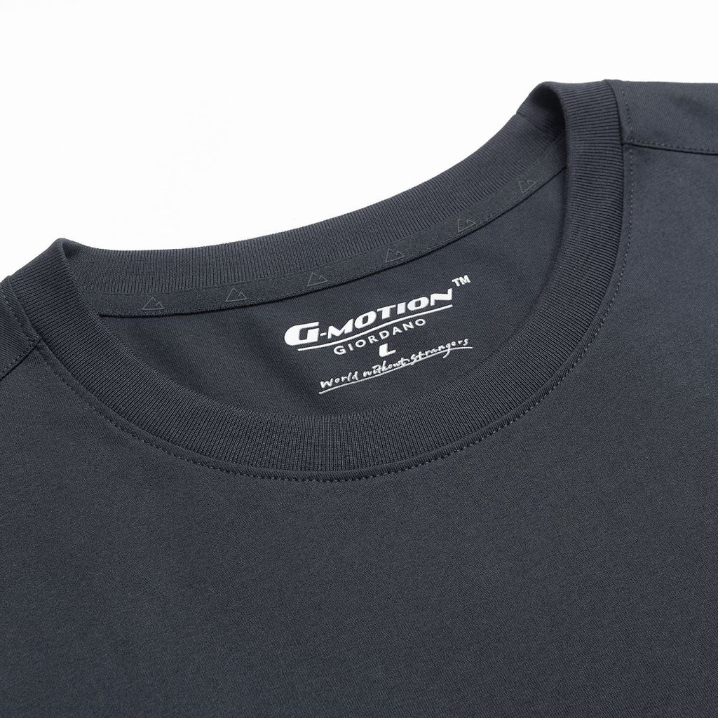 Giordano Men Slim Quick Dry G - Motion Jersey Tee - first_variant_option_2 Premium Tee for Giordano