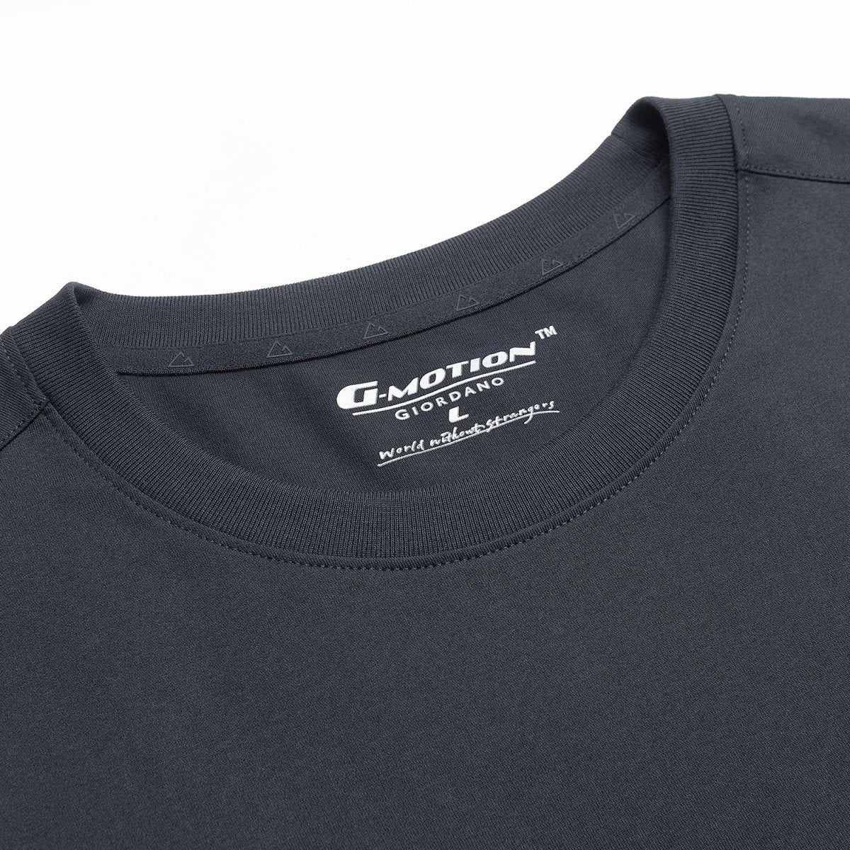 Giordano Men Slim Quick Dry G - Motion Jersey Tee - first_variant_option_2 Premium Tee for Giordano