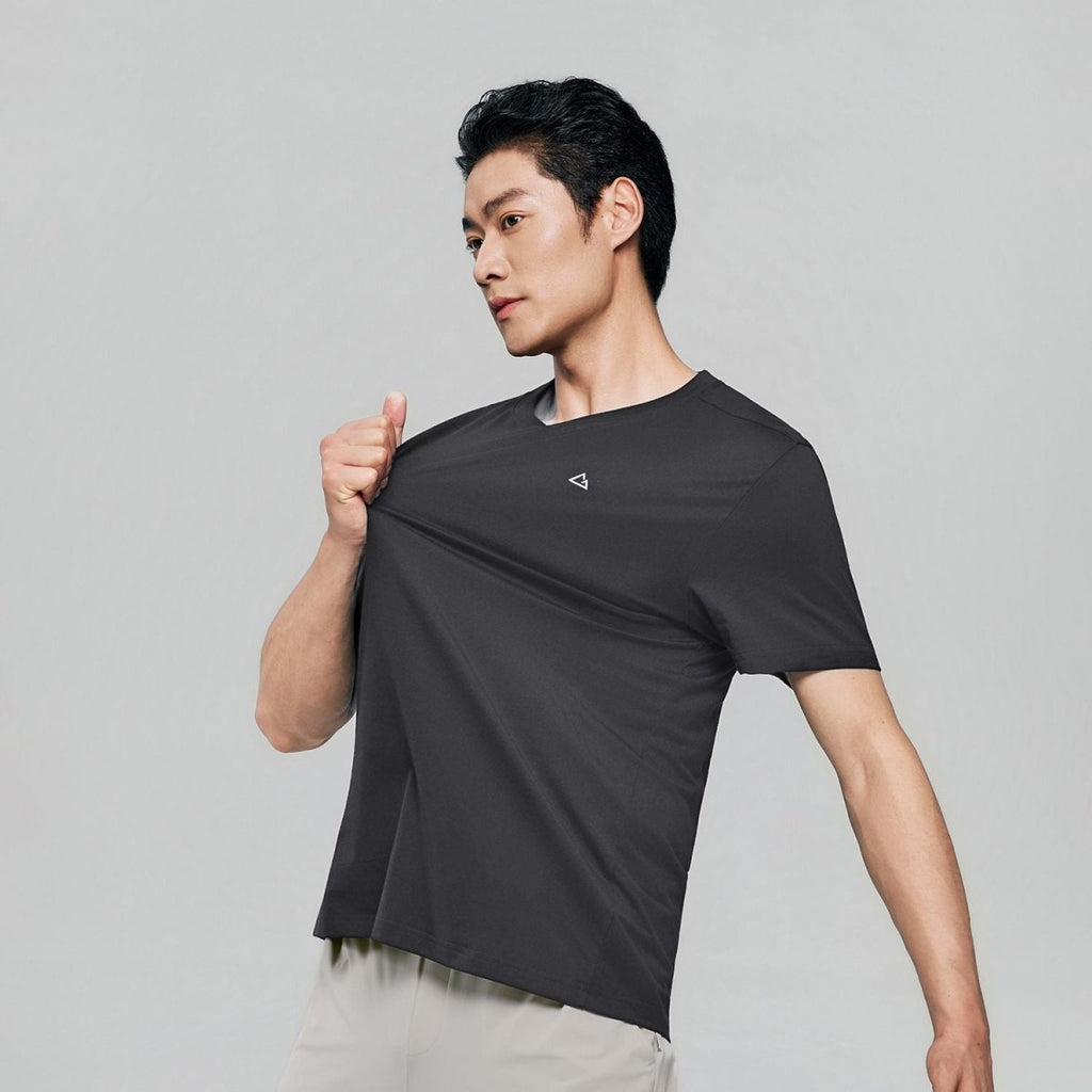 Giordano Men Slim Quick Dry G - Motion Jersey Tee - first_variant_option_2 Premium Tee for Giordano